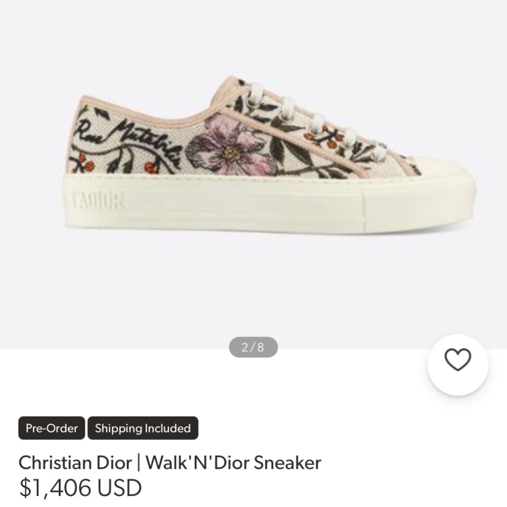 Christian Dior Walk’N’Dior 2020 Sneakers